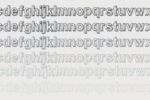 Block Scrawl Font - Preview 5