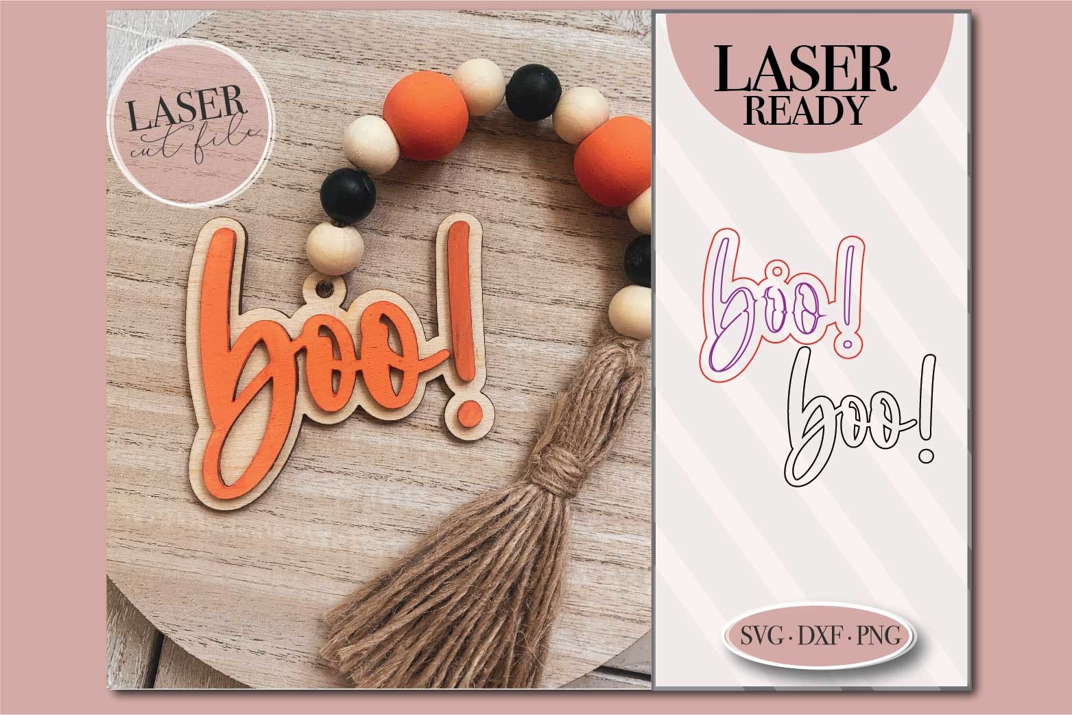 Hashtag Boo Tag Boo Halloween Tag SVG ยท Creative Fabrica