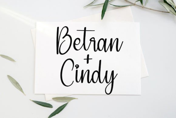 Butterfly Font - Preview 1