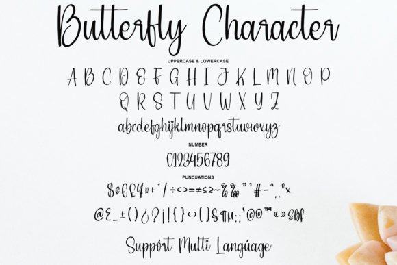 Butterfly Font - Preview 5