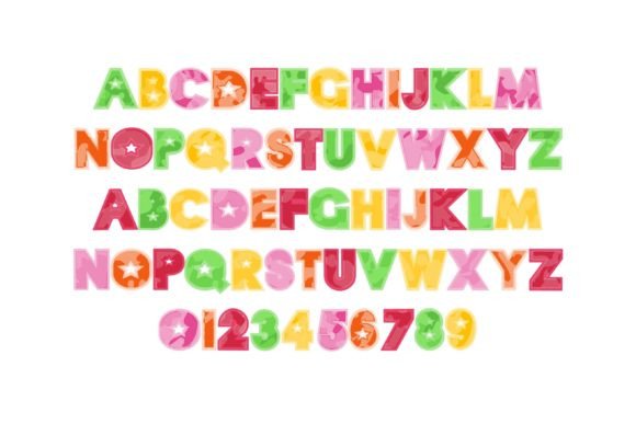 Camo Summer Font - Preview 1