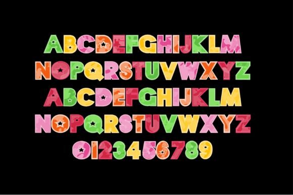Camo Summer Font - Preview 2