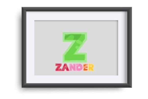 Camo Summer Font - Preview 3