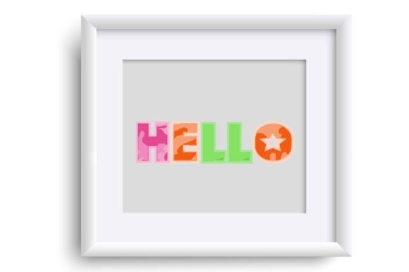 Camo Summer Font - Preview 4