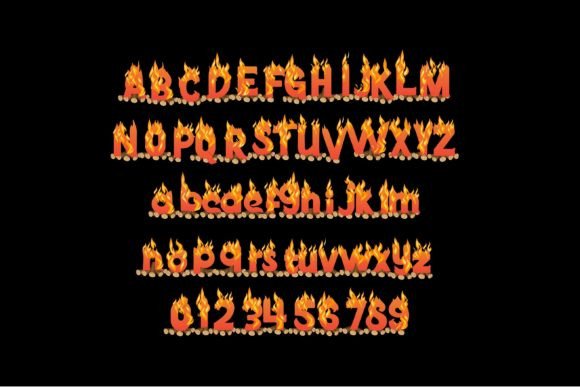 Campfire Font - Preview 3