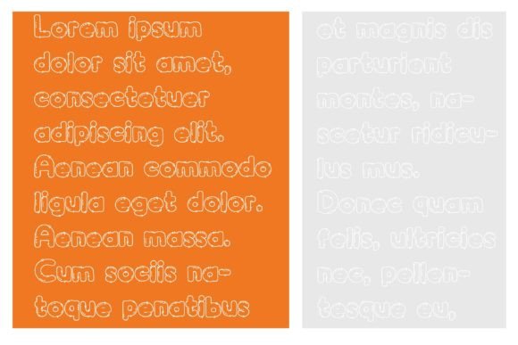 Fatstock Stitch Font - Preview 3