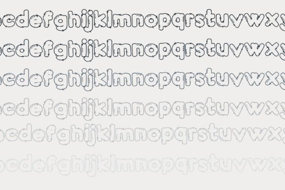 Fatstock Stitch Font - Preview 4