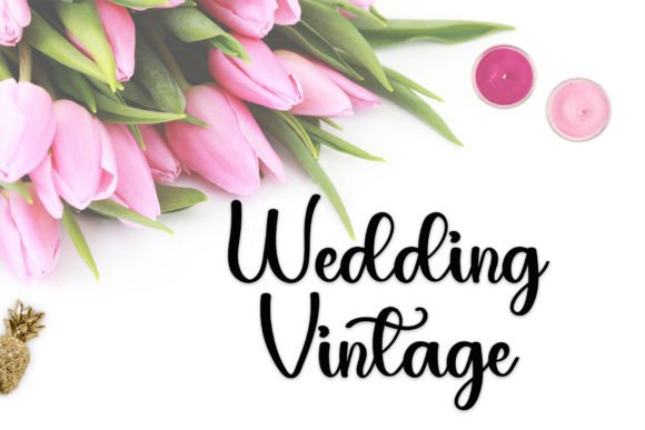 Flower Font - Preview 1