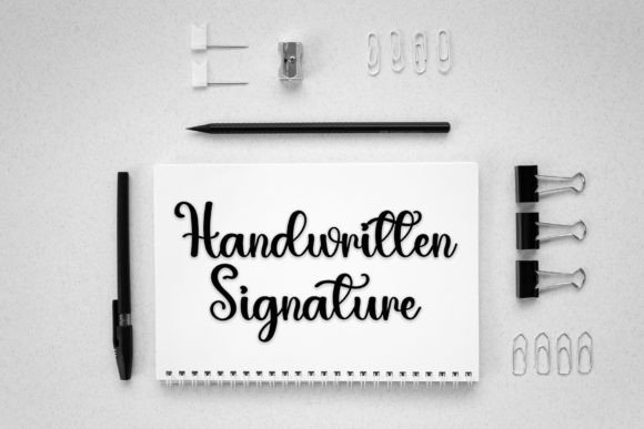 Flower Font - Preview 2