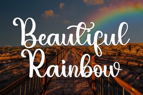 Flower Font - Preview 3