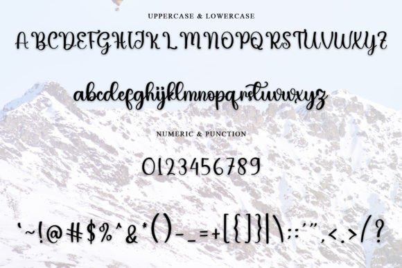Flower Font - Preview 6