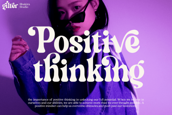Gilter Font PNG with transparent background - Preview 6