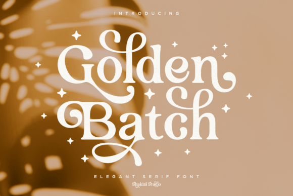 Golden Batch font