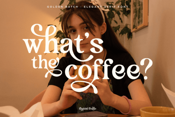 Golden Batch Font - Preview 2