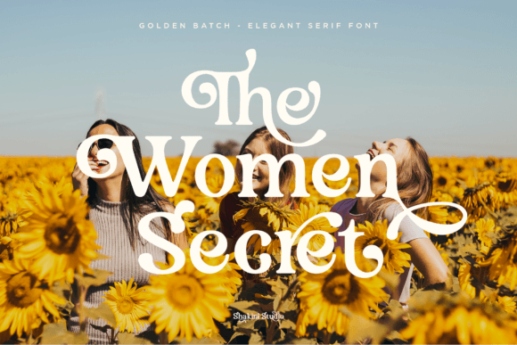 Golden Batch Font - Preview 4