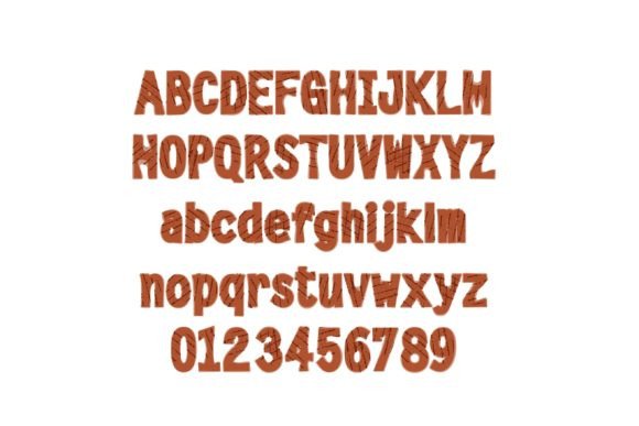 Grilled Font - Preview 1