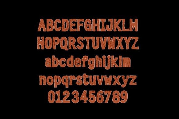 Grilled Font - Preview 2
