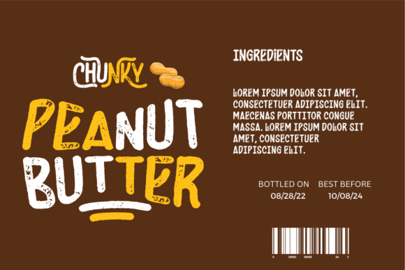 Gulti Brush Font PNG with transparent background - Preview 5