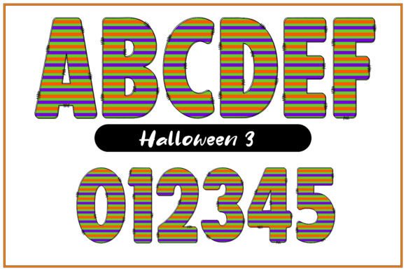 Halloween Font - Preview 3