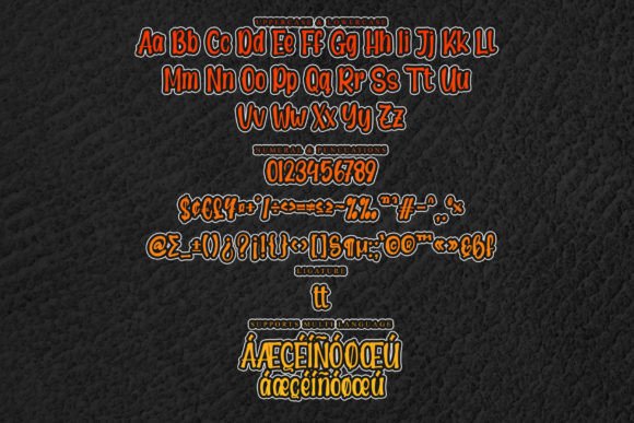 Halloween Font - Preview 4