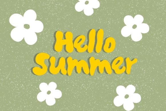 Happy Weekend Font - Preview 2