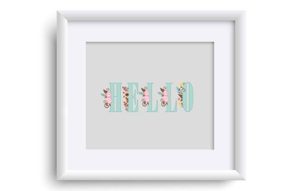 Hello Bella Font PNG with transparent background - Preview 5