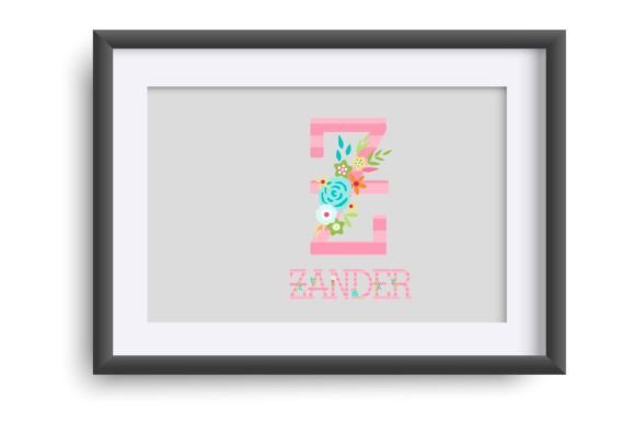 June Bloom Font PNG with transparent background - Preview 3
