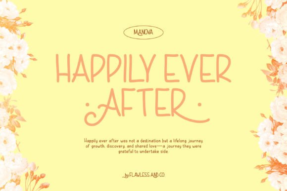 Manova Font PNG with transparent background - Preview 5