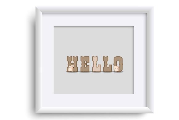 Marshmallow Fellows Font PNG with transparent background - Preview 4