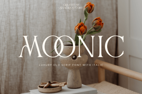 Moonic font