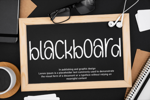 Night Shift Font PNG with transparent background - Preview 2