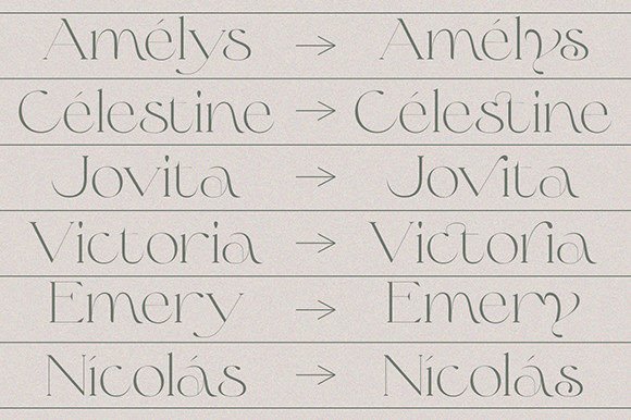 Olive & Citrus Font PNG with transparent background - Preview 5