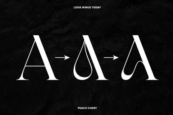 Peach Chery Font font preview - 5