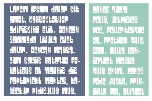 Platonic Paws Font font preview - 3