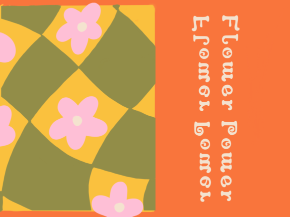 Retro Land Font PNG with transparent background - Preview 2