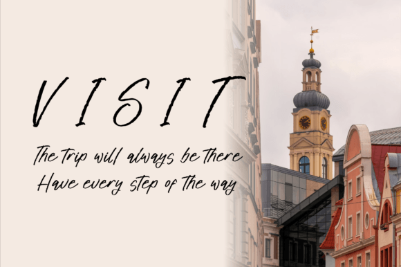 Sintalina Monetha Font PNG with transparent background - Preview 2
