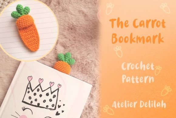 The Carrot Bookmark Crochet Pattern