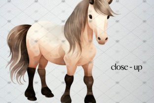 Watercolor Farm Animals Clipart Set Graphic by beyouenked · Creative ...