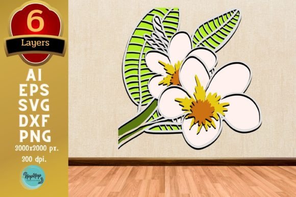 3D Layered Sweet Flowers Set V.5 Paper flowers 3D SVG Craft By NopNop Mandala design