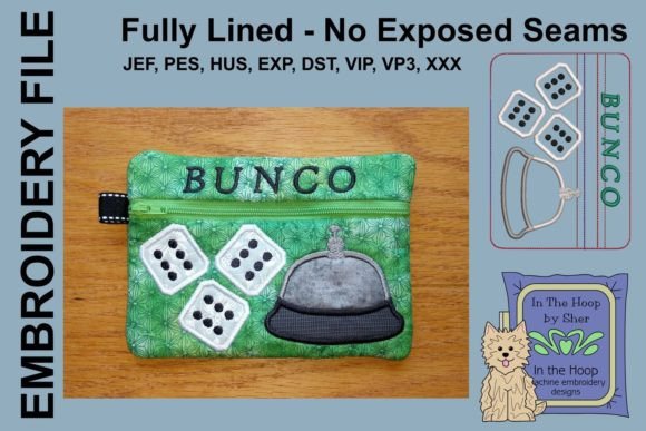 Bunco Zipper Bag