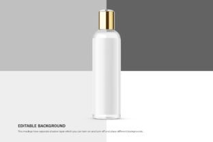 Clear Press Top Bottle - PSD Mockup Graphic by trumockup · Creative Fabrica