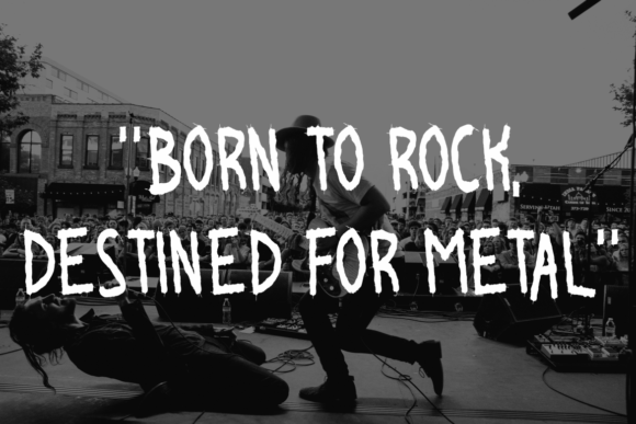 Darkthrone Font - Preview 4