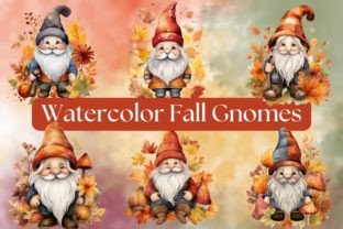 Fall Gnomes Clip Art Graphic by Sunny Jar Designs™ · Creative Fabrica