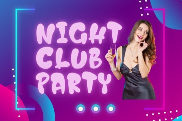 Happy Night Font - Preview 2