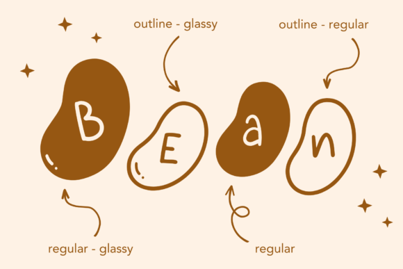 Jelly Bean Font - Preview 6