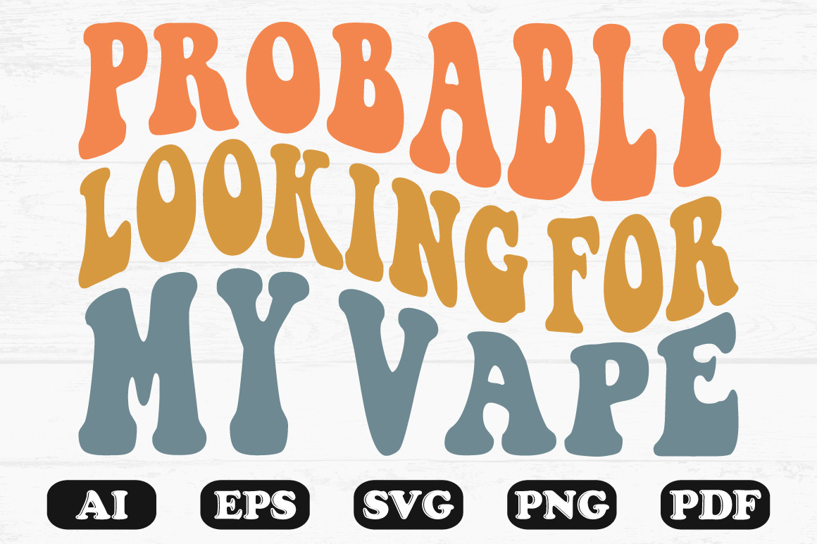 vape svg Probably Looking for My Vape Retro SVG Graphic by hosneara 4767 · Creative  Fabrica