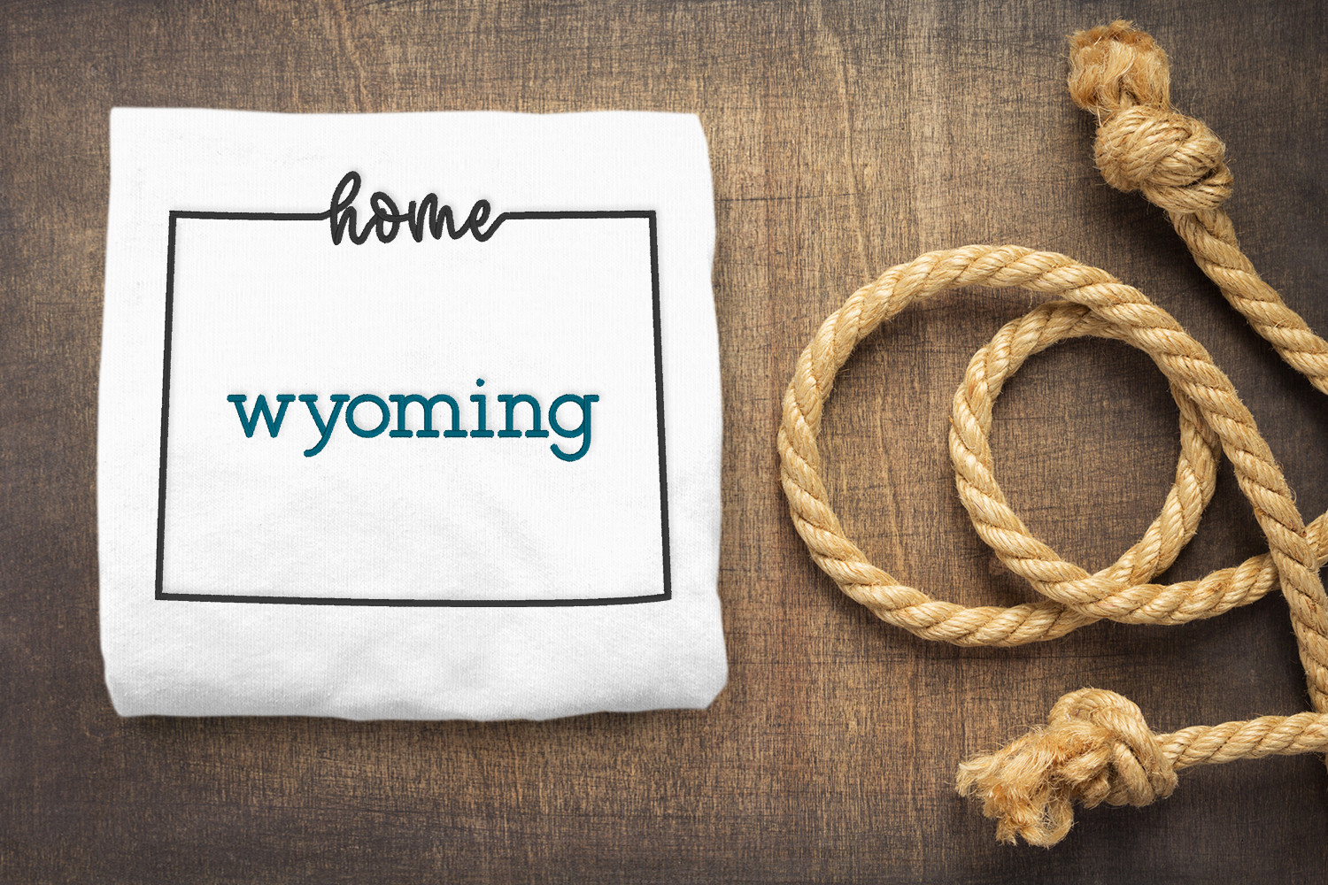 Wyoming Home State Outline