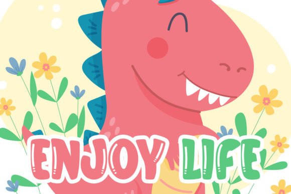 Dinosaur Font - Preview 2