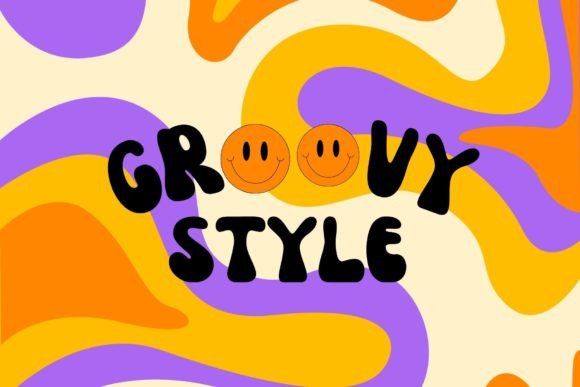 Groovy Night Font - Preview 3