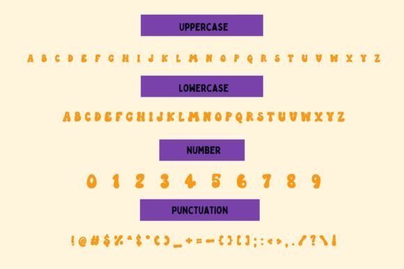 Groovy Night Font - Preview 5